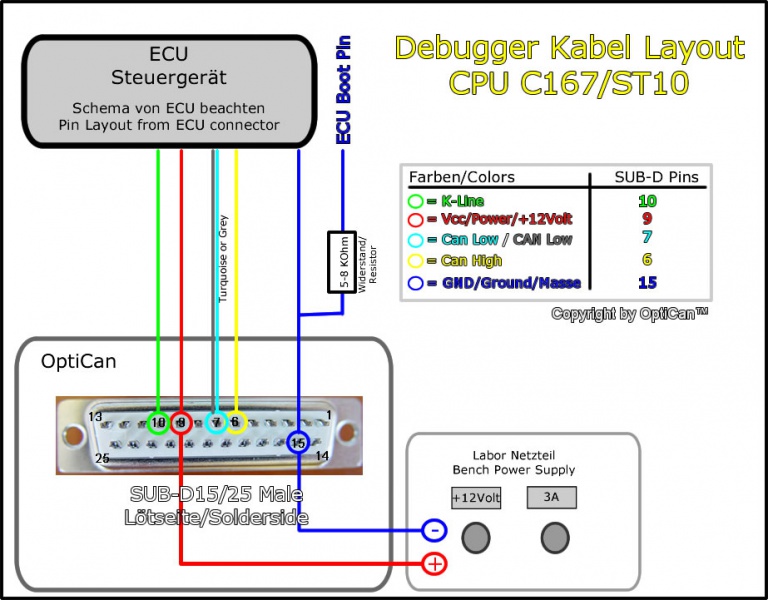 Bosch MED 17.5.0 (Skoda) pinout diagram 3